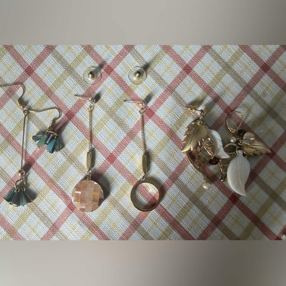 Bundle of 3 Elegant Earrings